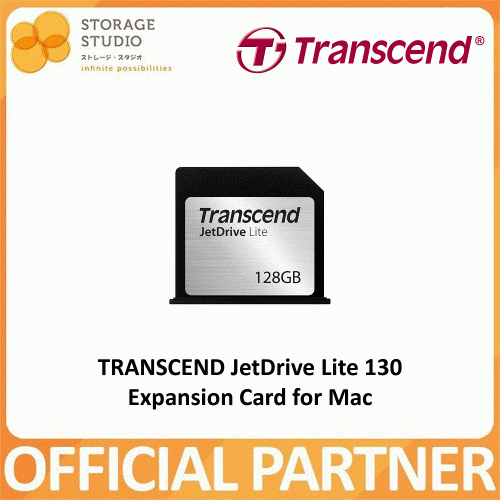 TRANSCEND JetDrive Lite 130 Expansion Card for Mac